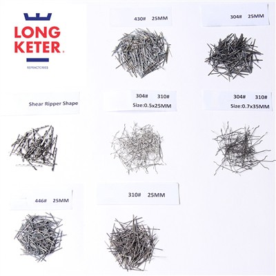 Apakah Peranan Gentian Keluli Tahan Haba dalam Castable Gentian Keluli?